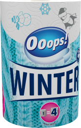 WINTER – Household paper towel (200 sheets, 2-ply)
