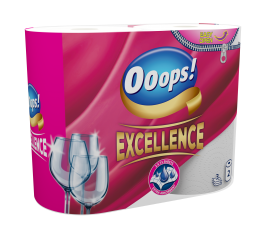Ooops! Excellence (75 lap) – Háztartási papírtörlő (3 rétegű)
