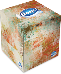 Ooops! Classic Abstract – boxed papertissue 54 (3-ply)