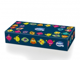 Ooops! Angry Birds – Boxed cosmetic tissue 100 (2 layers)