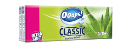 Ooops! Aloe Vera – paper tissue (3-ply, 10 packs)